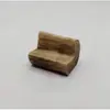 Miniatura Miniatura Pequeño Paso Casa Puente de Madera Micro Paisaje Adornos Resina Adornos Decoración Suculenta Jardín Pared