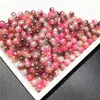 Perla artificial color mágico 8 mm sin agujero degradado sirena cuentas sueltas diy hecho a mano cuentas redondas pequeñas relleno de cubo cosmético joyería