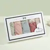 Caja de Embalaje Clásica Blanco y Negro con Apertura de Ventana para Ropa Interior Universal de Mujer y Niño Calcetines Medias Caja de Regalo Caja de Embalaje al por Mayor en Stock