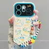 Funda Adecuada para Teléfono Móvil Opporeno15 Todo Incluido Anti-Caídas Opporeno15Pro Nicho Nuevo Línea de Graffiti Gato y Perro