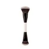 Brocha de Maquillaje Doble Cara Blanco y Negro Más Vendida Transfronteriza, Brocha para Rubor Multifuncional Portátil, Brocha para Base de Maquillaje en Polvo, Brocha para Contorno, Herramienta de Belleza