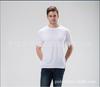 Camiseta europea para hombre, 100% algodón, 150 g, hilada en anillo, 32, resistente al encogimiento, talla pequeña, para publicidad en espacios para adultos