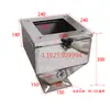 Tolva de Alimentación para Máquina de Moldeo por Inyección Alimentador de Succión Tolva de Acero Inoxidable de 50 KG Tolva de Transición Tolva para Extrusora Tolva de Descarga de 25 KG