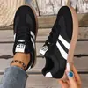 Zapatos de Entrenamiento Moral de Suela Plana para Mujer Modelos de Exportación Primavera y Otoño 2025 Talla Grande Zapatillas Deportivas de Exportación Zapatos Blancos Casuales de Moda para Mujer