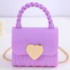 2026 Nuevo Bolso de Mano Transfronterizo para Mujer Mini Bolso Pequeño Bolso de Hombro Bolso Cruzado Bolso de Mujer Bolso de Gelatina Corazón