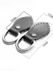 Accesorios Pequeños para Modificación de Bolsos: Bucles Laterales de Cuero, Anillos Colgantes de Cuero con Forma de Hoja, Herrajes para Bolsos
