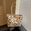 Bolso de Mano de Gran Capacidad para Mujer 2026 Nuevo Verano Versátil Casual Bolso de Hombro para Estudiantes Universitarios Viajes Diarios Bolso Tote