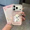 Adecuado para funda de teléfono Apple 18 Pro Max, diseño de dibujos animados para iPhone 17 Pro, bloqueo de color 15, resistente a caídas, 16 Pro, estilo de otoño salvaje