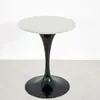 Capa de mesa redonda lavável em estilo nórdico, capa de toalha de mesa redonda para sala de estar, bar de chá, capa à prova d'água para mesa de jantar pequena, feita sob medida pelo fabricante