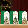 Nueva tarjeta de Navidad transfronteriza, tarjeta de felicitación de alta gama pintada a mano creativa con clip para dinero, tarjeta de bendición escrita a mano con sobre
