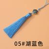 Marcador de Libros Colgante de Borla de 8 cm Esmalte Cloisonné Memoria USB Colgante para Teléfono Accesorios Nudo Chino Borla al por Mayor