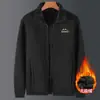 Otoño e Invierno nuevo suéter chaqueta polar con forro de felpa para hombre prenda exterior deportiva talla extra cálida chaqueta de felpa hombre