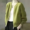 Outono 2026 Nova Jaqueta Casual Solta Amiga da Pele Tamanho Grande Uso Diário Versátil Para Mulheres Plus Size Roupa Externa Cardigã