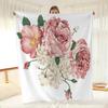 2021 Série de Flores do Fabricante Flanela Casual Moderno Colorido Personalidade Brilhante Especial Llflr1049