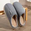 Pantuflas de algodón antideslizantes para mujer, pantuflas cálidas de invierno para interior, silenciosas, de suela suave, para posparto, pantuflas con forro de felpa, venta al por mayor para otoño e invierno