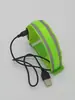 Pulsera Fluorescente LED para Correr de Noche para Hombres y Mujeres, Banda Luminosa Intermitente para Ciclismo, Palo Fluorescente para Eventos, Apoyo de Festival, Colorida