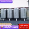 Tanque de armazenamento de aço inoxidável com cabeça redonda 10 cúbicas vertical para vinho líquido, leite, tanque de armazenamento de aço inoxidável 304 aço inoxidável