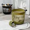 Cesta de lavandería cesta de lavandería para el hogar para colgar en la pared baño cesta de almacenamiento para baño artículos varios caja de almacenamiento de juguetes