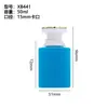 Frascos de Perfume Aveludados em Estoque, Frascos Pequenos de Vidro Transparentes, Processamento Personalizado, Frascos com Spray de 50ml, Frascos Vazios, Tampas de Perfume Aveludadas