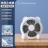 Ventilador Mini USB de Mesa Oscilante Ventilador de Clipe de Mesa para Dormitório de Estudante Ventilador de Clipe de Escritório Ventilador de Mesa