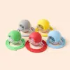 Bola de Brinquedo para Gato que Rola Automaticamente, Bola Móvel Interativa para Brincadeira Autônoma com Corda, Brinquedo de Exercício Recarregável por USB para Filhotes e Gatos de Interior