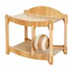 Cama para gato con alfombrilla refrescante de verano, cama para gato con tumbona y alfombrilla refrescante de doble capa, rascador para gatos resistente al desgaste, cama para gato de sisal de doble capa integrada