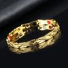 Pulseras Desmontables con Patrón de Dragón para Hombre Europeas y Americanas Transfronterizas Joyería Transfronteriza Europea y Americana Pulseras de Pareja Modernas y Simples Venta al por Mayor