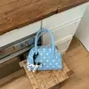 Bolsa Transversal Shuai Mi Home de Bolinhas com Cruzamento para Mulheres 2026 Novo Verão Estilo Coreano Bolsa de Mão Estilo Bowling Fresca e Única Bolsa de Ombro