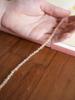 Collar de Perlas de Agua Dulce Redondas con Cuentas de Ágata Artificial Temperamento Francés Cadena para Clavícula Collar Sencillo de Alto Sentido Venta al por Mayor