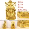 Gran Estatua de Buda de Cobre Adorno para Adoración, Adecuado para Regalos del Hogar o de Apertura de Tienda