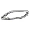 2058852221 2321 Adecuado para Mercedes-Benz Clase C W205 Embellecedor de Cola de Escape Negro Cromado