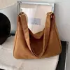 Bolsa de axila retrô de grande capacidade transfronteiriça para mulheres, bolsa de ombro transversal versátil de alta qualidade, novidade do outono de 2026