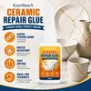 Cola de Reparo Cerâmica KineShineX Adesivo Impermeável para Reparo de Azulejos Selante para Reparo de Banheiro Cozinha Banheiro