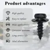Tornillos para Salpicadera de Coche, Rejilla de Salpicadera, Tanque de Agua, Faro, Fijación de Placa Protectora del Chasis, Tornillos Autorroscantes Universales de Alta Resistencia