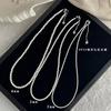 Ins blogger fiebre coreana con collar de concha de perla redonda retro de verano femenino de alta gama cadena clavícula