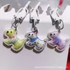 Lindo estilo coreano a cuadros resina cachorro diy gel de crema accesorios para el cabello parche para bolsa llavero material accesorios
