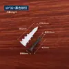 Parafuso de expansão para gabinete de aço inoxidável plugue de expansão plástico branco tubo de expansão prego de expansão para uso em parede gabinete Rosa