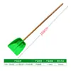 Pala de plástico de 32 cm de ancho, pequeña pala mini para hojas de té, pala de plástico para basura, pala para granos, empujador de harina y serrín, pala para residuos de vino