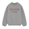 24OUT Essentials Névoa Marca Americana Pesada Tendência Moletom Casual Solto com Forro de Fleece para Homens e Mulheres
