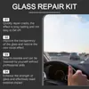 Kit de Reparación de Vidrio Homonth Grietas Rayones Parabrisas de Coche Visión Clara Adhesivo Portátil