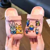Nuevas pantuflas Birkenstock de EVA para niños y niñas, nuevo modelo de verano para bañar, baño interior, uso en casa para bebés