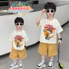 Conjunto de Verano para Niños 2026 Estilo Nuevo Ropa de Verano para Niños Ropa Delgada Estilo Coreano Ropa de Verano de Manga Corta para Niños