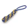 Brinquedo de Corda de Algodão Resistente a Mastigação para Cachorros, Brinquedos para Cães de Porte Pequeno e Médio, Brinquedo de Nó de Corda, Conjunto de Frisbee Suprimentos para Animais de Estimação
