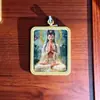 Tangka Artesanal Serie Avalokiteshvara Guanyin Mil Manos Arenisca Piedra Cruda 4*5 [Núcleo de Tarjeta] [No Pintado a Mano]