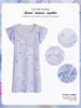 Pijama para Niñas Camisón para Bebé Ropa para Casa Manga Corta Camisón Vestido de Princesa para Niña Pequeña Ropa para Casa Venta al por Mayor