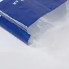 Bolsa de empaque para mezcla asfáltica de bacheo en frío de fábrica sitio de construcción materiales de construcción impresión a color bolsa tejida compuesta fondo cuadrado bolsa con válvula al por mayor