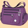Bolso de mano de mujer más vendido transfronterizo, diseño multibolsillo, bolso cruzado de nuevo estilo para mujeres de mediana edad y mayores, bolso de hombro ligero y casual