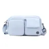 Nuevo monedero impermeable de nailon transfronterizo estilo japonés con correa para el hombro, bolso de mujer de color liso, bolsa de almacenamiento cruzada ligera e informal
