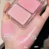 DIKALU Qi Qi Crema de Rubor Doble Color Luz de Agua para Iluminar y Reparar el Rostro Iluminador Integrado Multiusos Músculo de Luz de Agua Natural