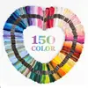 Hilo para Bordado Punto de Cruz en Stock 50 Colores 100 Colores 447 Colores 6 Hilos 8m Hecho a Mano DIY Hilo de Bordado Colorido Hilo de Bordado
